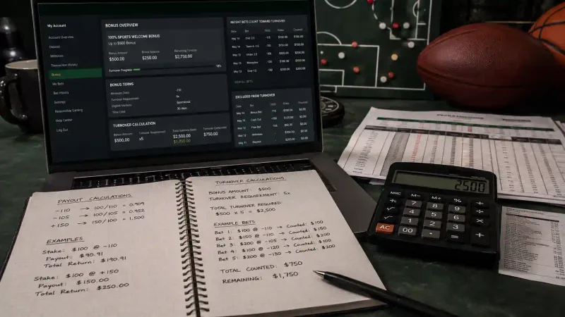 Comparison table of promotional wagering requirements and maximum withdrawal caps