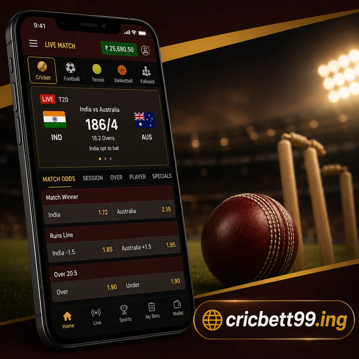 Guide to cricket session betting, fancy odds, and over-by-over runs markets