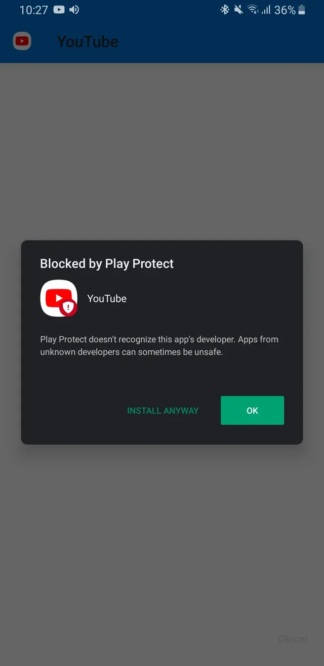 Troubleshooting and fixing Android APK 