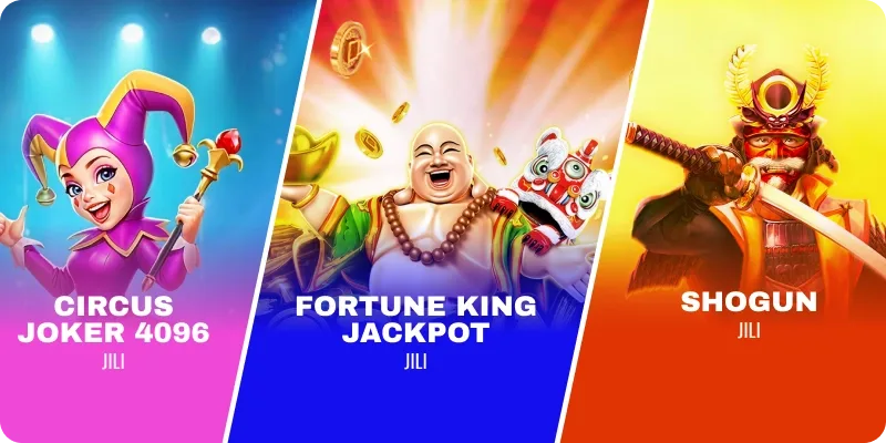 JILI Games complete slots portfolio and high-volatility arcade titles