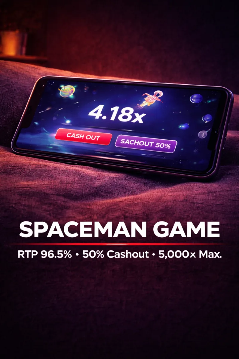 Spaceman 50% partial cash-out feature securing profits during extended flights