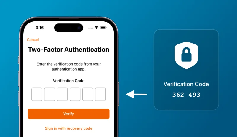 Two-factor authentication and password recovery procedure on DarazPlay