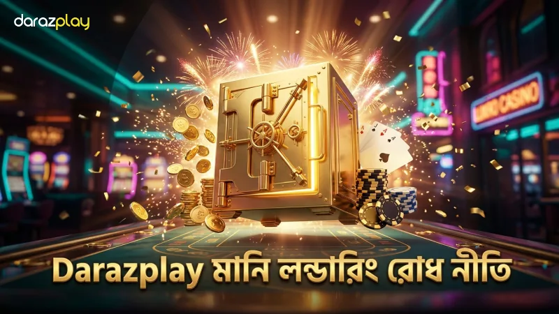 Darazplay এ মানি লন্ডারিং প্রতিরোধে কঠোর নীতি প্রয়োগ।