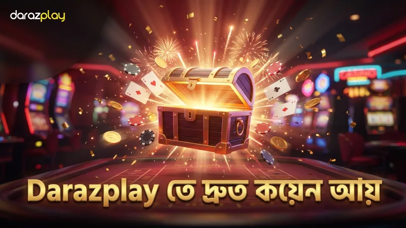 বম্বিং ফিশিংয়ে Darazplay-এ দ্রুত কয়েন আয় করা যায়