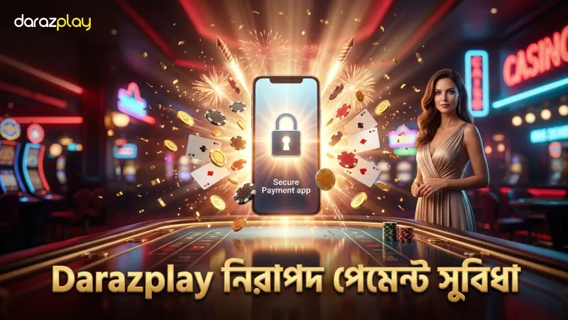 Darazplay-এ নিরাপদ স্থানীয় পেমেন্ট সুবিধা নিশ্চিত করে