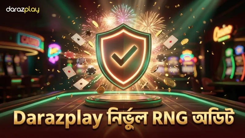 নির্ভুল পে-আউটের জন্য Darazplay-র অডিটেড RNG সফ্টওয়্যার যাচাই করুন