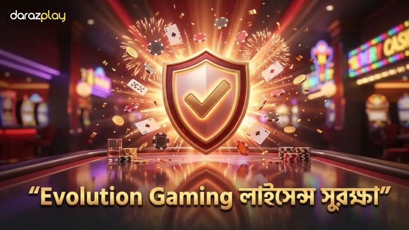 Evolution Gaming-এর লাইসেন্স এবং সঠিক অডস প্রদর্শন