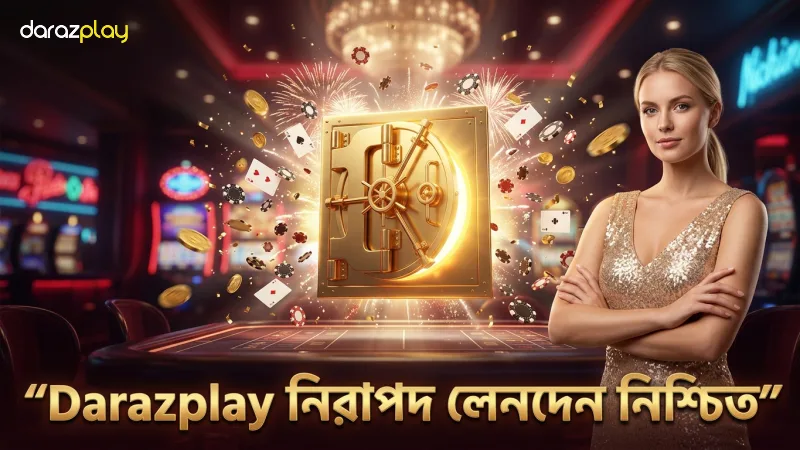 Darazplay ডিপোজিটের নিরাপত্তা ও পার্টনারশিপের প্রমাণ দেখায়