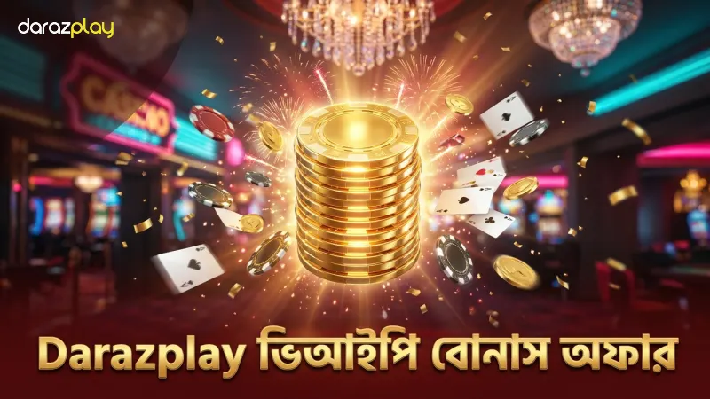 Darazplay ভিআইপি সদস্যদের জন্য এক্সক্লুসিভ বোনাস অফার।