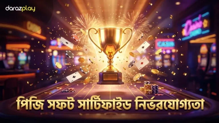 পিজি সফট সার্টিফাইড আরটিপি গেমের নির্ভরযোগ্যতা নিশ্চিত করে
