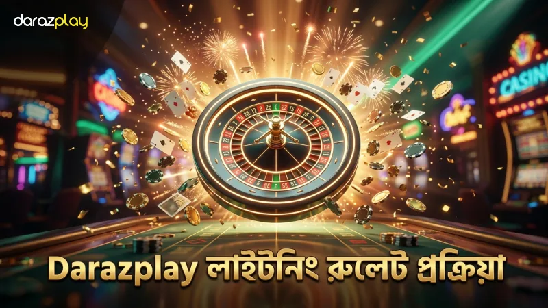 Darazplay-এ লাইটনিং রুলেট খেলার সঠিক প্রক্রিয়া মেনে চলুন