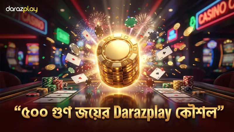 ৫০০ গুণ পর্যন্ত জয়ের সুযোগ বুঝে স্ট্র্যাটেজি তৈরি করুন