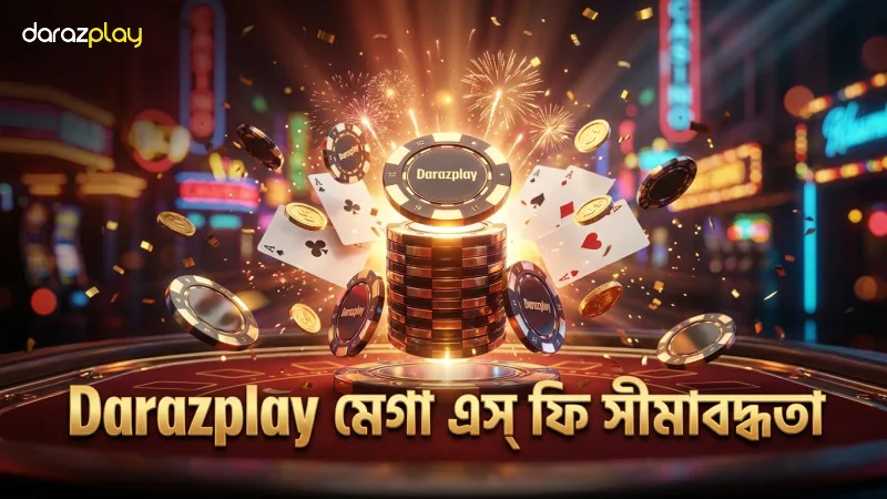 Darazplay-এ মেগা এস খেলার ফি ও সীমাবদ্ধতা স্পষ্ট।