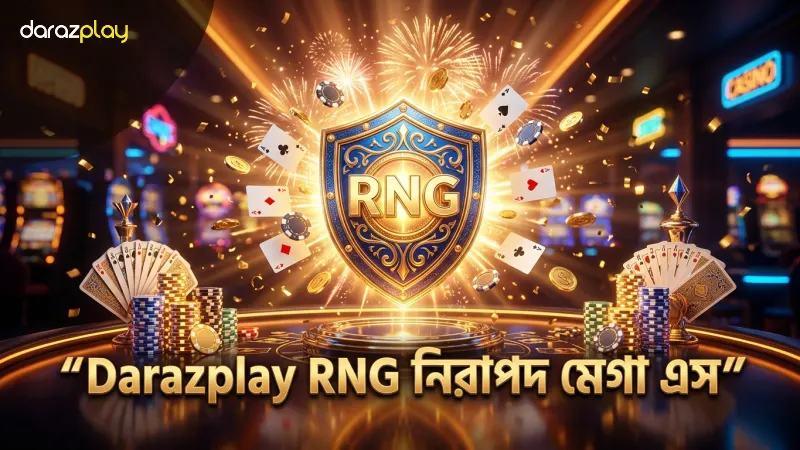 RNG সততার কারণে Darazplay-এ মেগা এস নিরাপদ।