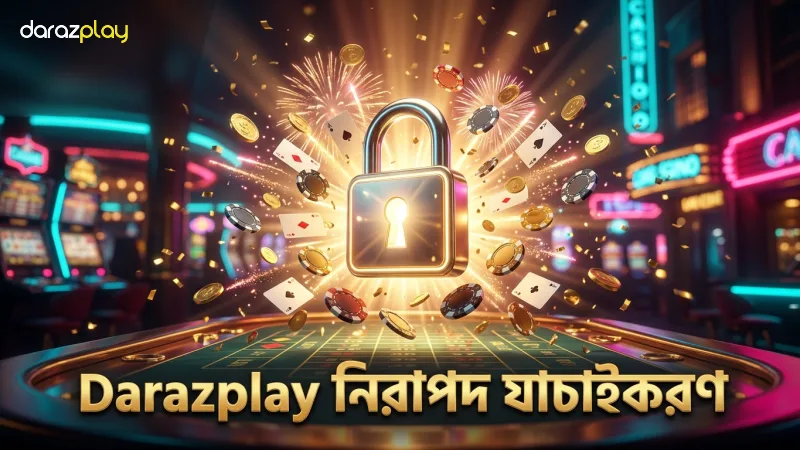 Darazplay-এ নিরাপদ যাচাইকরণ ও এনক্রিপশন ব্যবস্থাপনা