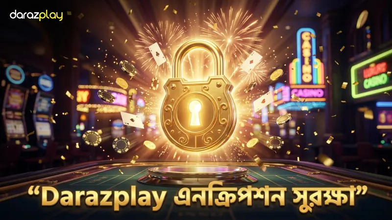 Darazplay পেমেন্টে এনক্রিপশন সুরক্ষা নিশ্চিত করে