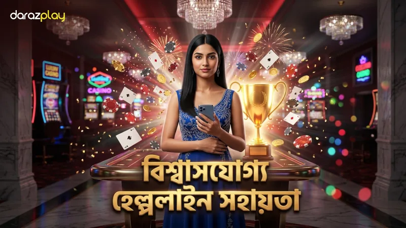 দায়িত্বশীল গেমিং বজায় রাখার প্রয়োজনীয় তথ্য 3 বিশ্বাসযোগ্য হেল্পলাইন থেকে দায়িত্বশীল গেমিং পরামর্শ পাওয়া যায়।