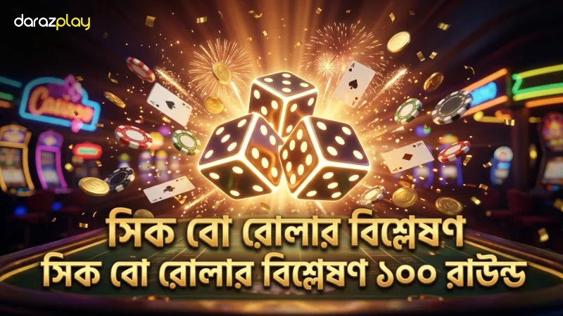 ১০০ রাউন্ড বিশ্লেষণে সিক বো ডাইস রোলারের কার্যকারিতা