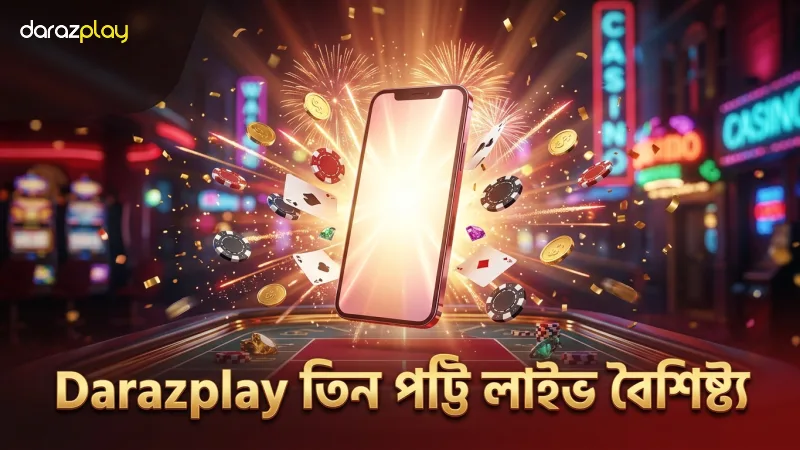 Darazplay এর তিন পট্টি লাইভ গেমের বৈশিষ্ট্য বুঝুন