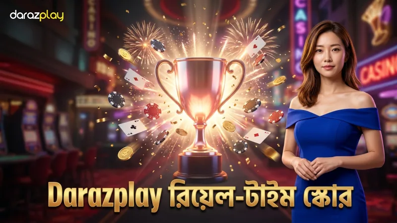 রিয়েল-টাইম ATP অনুমোদিত স্কোর দেখায় Darazplay